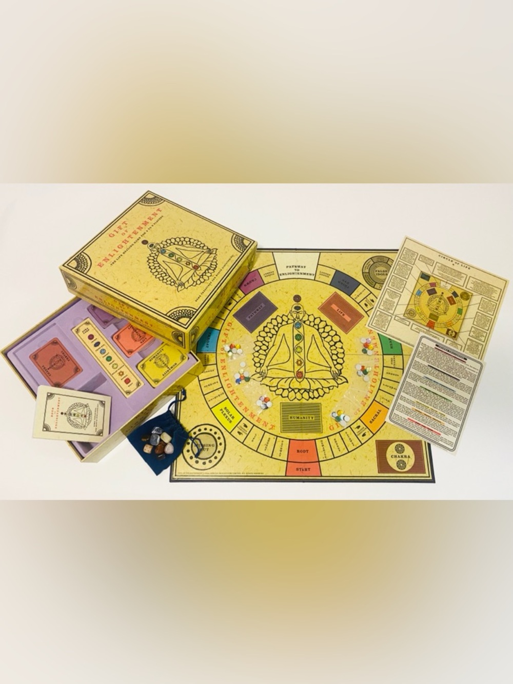 NWOT Chakra Board Game:Gift Of Enlightenment by Veritas. Deep Social Connections - Picture 4 of 7